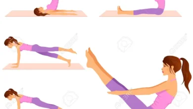 44507313 belles ajustement femme faisant des exercices de pilates.webp