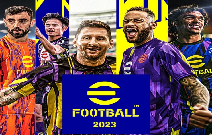 تحميل لعبة بيس 2023 eFootball PES برابط مباشر 2023