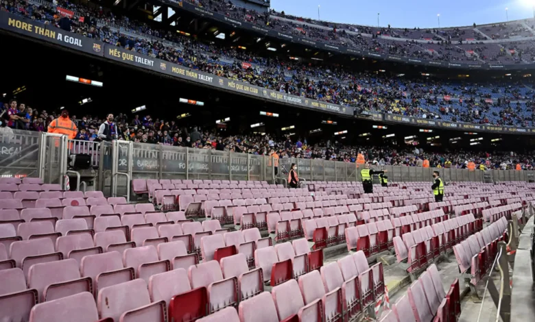 اين سيلعب برشلونة الموسم القادم