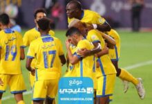 تشكيلة فريق النصر امام الخليج في دوري روشن السعودي