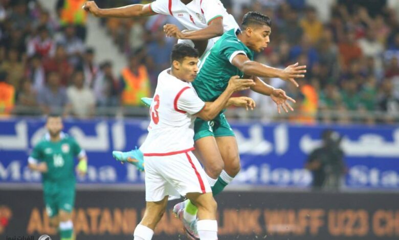 الأولمبي العراقي يضرب موعداً مع ايران في نهائي غرب آسيا