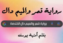 رواية رعد وقمر كاملة - معلومتك