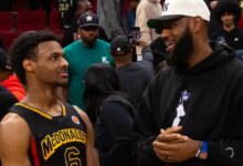 LeBron James's son Bronny suffers cardiac arrest during basketball practice