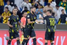 أهداف الأحد بنزيما يسجل للاتحاد والسد يتخطى الهلال