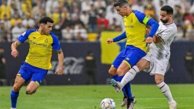 حكم مباراة النصر والشباب في البطولة العربية