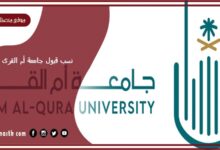 نسب قبول جامعة أم القرى 1445 كم النسبة الموزونة لدخول جامعة أم القرى؟