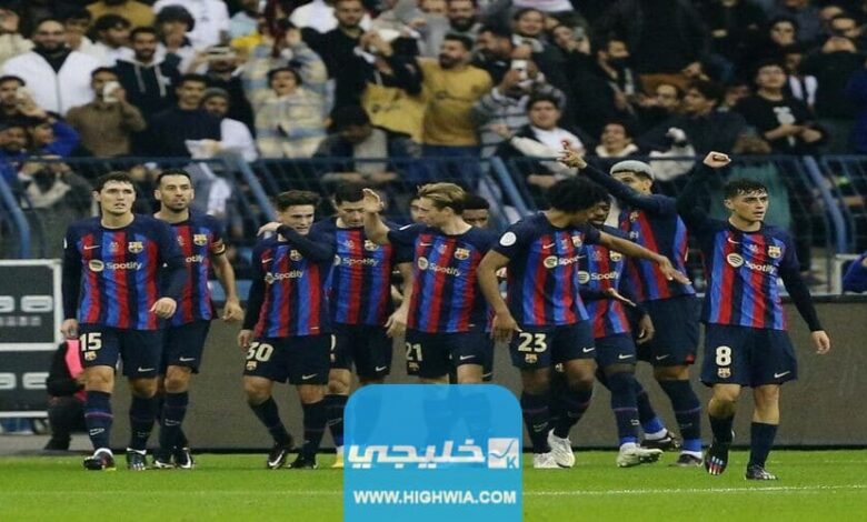 تشكيلة برشلونة ضد انتويرب اليوم في دوري ابطال اوروبا 2023