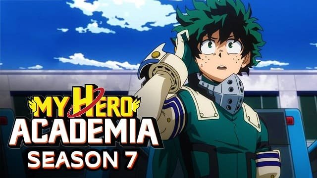 توقيت عرض انمي My Hero Academia الجزء 7 السابع