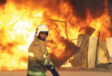رابط فيديو حريق ضخم في الكويت.. شاهد بدقة عالية