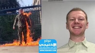 فيديو للطيار الأمريكي آرون بوشنيل وهو يحرق نفسه