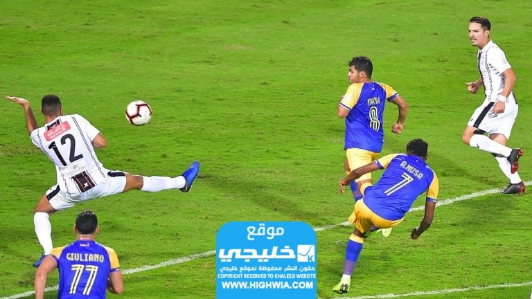 معلق مباراة النصر والشباب في الدوري السعودي على القنوات الناقلة