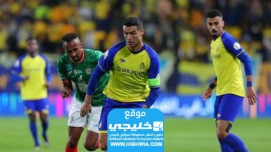 معلق مباراة النصر والفتح .