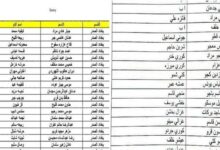 تنزيل كشوفات أسماء الوجبة السابعة في العراق 2024
