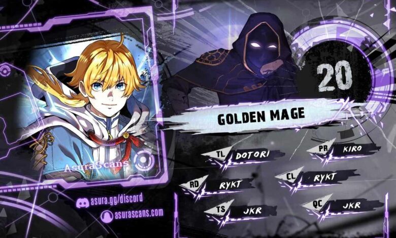 مشاهدة مانجا golden mage 20