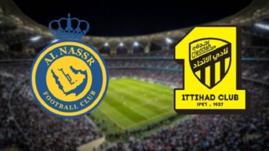 التشكيل الرسمي لمباراة النصر والاتحاد في الدوري السعودي