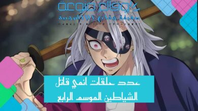 عدد حلقات انمي قاتل الشياطين الموسم الرابع