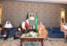 ممثل أمير البلاد يلتقي ولي العهد السعودي