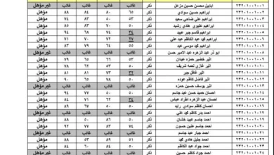 وزارة التربية العراقية تُعلن نتائج السادس ابتدائي 2024 الدور الاول بغداد