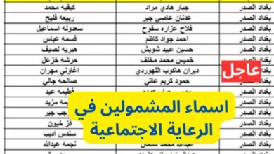 “spa.gov.iq/umbrella“ اسماء المشمولين بالرعاية الاجتماعية الوجبة الأخيرة في عموم العراق مظلتي MAZALATY