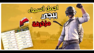 أقوى أسماء ببجي فخمة 2024 PUBG Mobile جديدة ومزخرفة للمحترفين