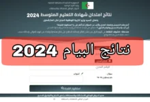 الآن عاااجل! .. رابط نتائج البيام في الجزائر 2024 الحصول على شهادة التعليم المتوسط عبر موقع وزارة التربية الوطنية