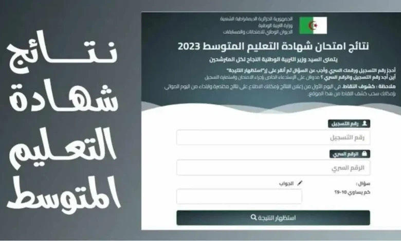 الجزائر تُفرح طلابها بالنتائج: رابط الاستعلام عن نتائج البيام بالجزائر 2024 عبر الرابط الرسمي للوزراة