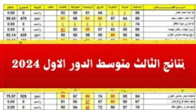 رابط الاستعلام عن نتائج الثالث المتوسط في العراق جميع المحافظات.. الف مبروك