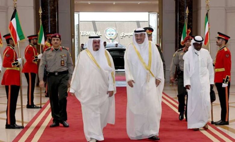 سمو ولي العهد يتوجه إلى السعودية في زيارة رسمية