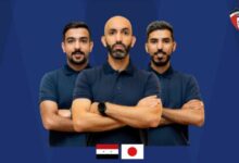 طاقم تحكيم كويتي لـ مباراة اليابان وسوريا في تصفيات كأس العالم 2026