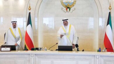عاجل| مجلس الوزراء يبايع سمو الشيخ صباح الخالد ولياً للعهد