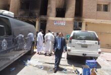 عشرات الوفيات والاصابات.. تفاصيل حريق منطقة المنقف جنوب الكويت (بالصور)