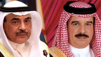 ملك البحرين يهنئ سمو الشيخ صباح الخالد بتعيينه ولياً للعهد