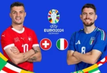 موعد مباراة سويسرا وإيطاليا في كأس الأمم الأوروبية