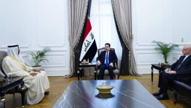 الفرج يبحث مع السوداني تعزيز العلاقات الكويتية - العراقية