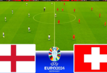 بث مباشر مباراة إنجلترا وسويسرا