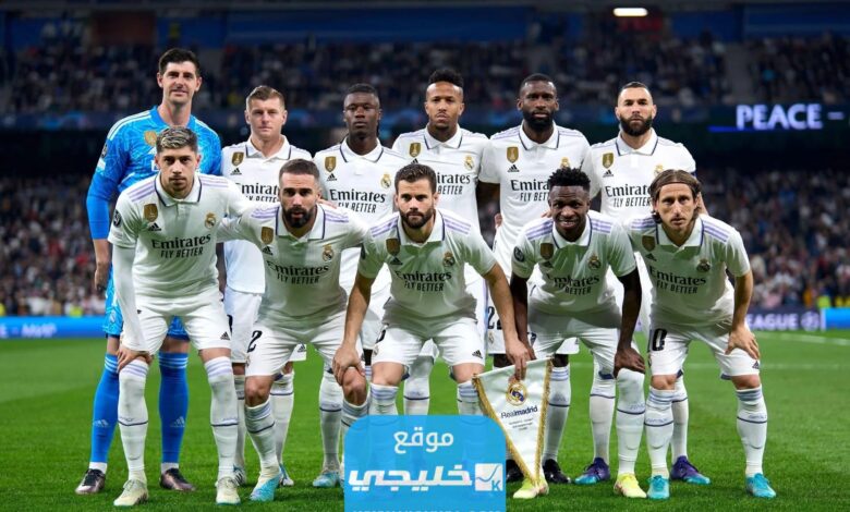 تشكيلة ريال مدريد امام مانشستر سيتي في نصف نهائي دوري