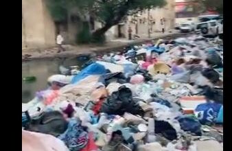 حقيقية الفيديو المتداول عن تراكم القمامة في شارع جليب الشيوخ