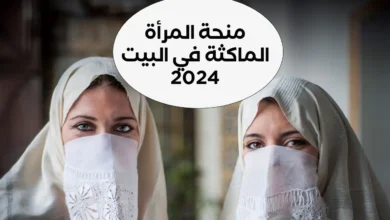 منحة المراة الماكثة في البيت 2024 في الجزائر