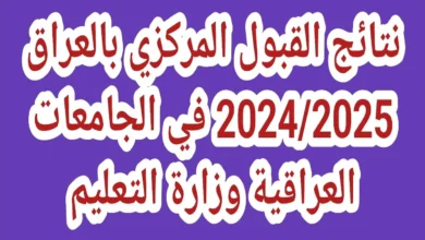 الآن ظهرت معدلات القبول المركزي بالرقم الامتحاني موقع نتائجنا results.mlazemna - جمال المرأة