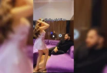 مقطع نايا خوري مع انطونيو في الفندق كامل