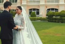 كم سعر فستان زفاف شيرين بيوتي للمصمم رامي قاضي؟