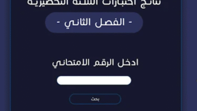 رابط نتائج السنة التحضيرية 2025 الفصل الثاني في سوريا عبر الموقع الرسمي