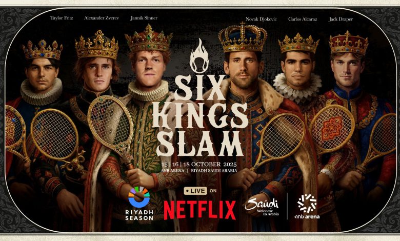 رابط موقع حجز تذاكر بطولة التنس Six Kings Slam 2025