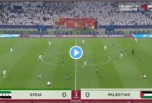 ترند العالم بث مباشر مباراة سوريا و فلسطين ضمن كأس العرب 2025 بث مباشر مباراة سوريا و فلسطين ضمن كأس العرب 2025
