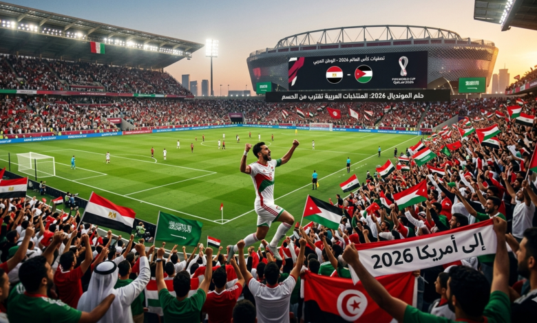 ترند العالم حلم المونديال 2026: المنتخبات العربية تقترب من الحسم حلم المونديال 2026: المنتخبات العربية تقترب من الحسم