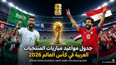 ترند العالم جدول مواعيد مباريات المنتخبات العربية في كأس العالم 2026 والقنوات الناقلة جدول مواعيد مباريات المنتخبات العربية في كأس العالم 2026 والقنوات الناقلة