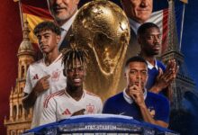 ترند العالم صدام الجبابرة.. موعد مباراة إسبانيا وفرنسا اليوم في نصف نهائي كأس العالم 2026 والقنوات الناقلة والتشكيل صدام الجبابرة.. موعد مباراة إسبانيا وفرنسا اليوم في نصف نهائي كأس العالم 2026 والقنوات الناقلة والتشكيل